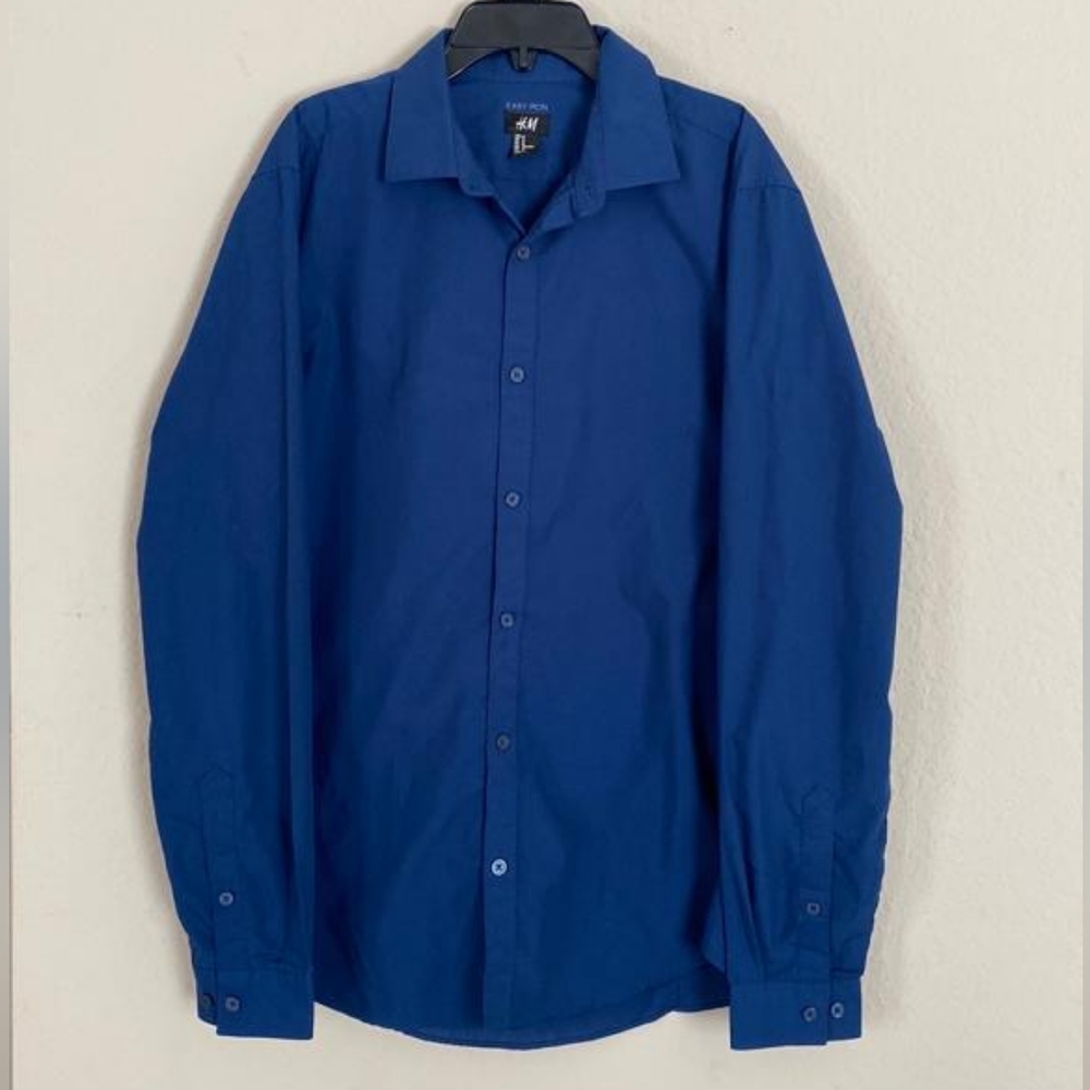 H&M mens button down dress shirt